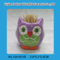 High quality ceramic monkey toothpick holder